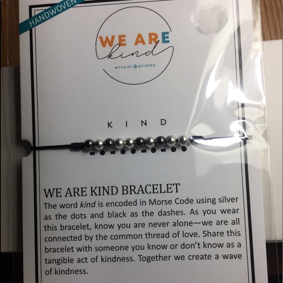 NEW My saint my hero pull string bracelet - Picture 2 of 3